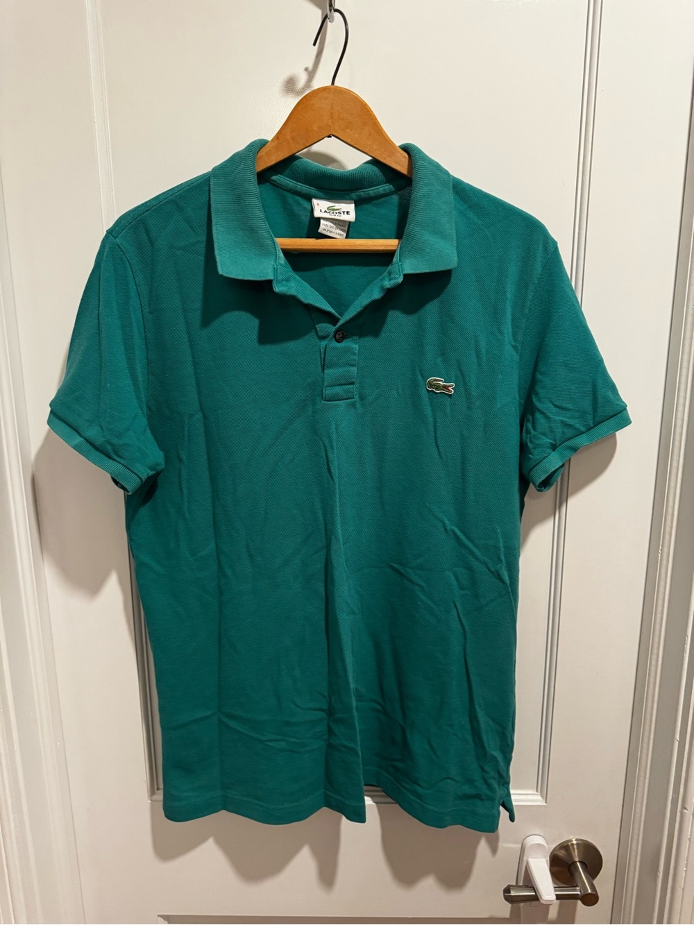 Lacoste Teal Green & Blue Men's Polo Shirts